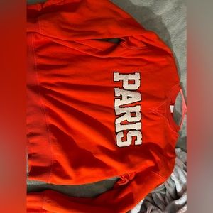 H and M sweater bright orange!